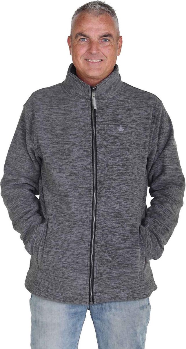 BJØRNSON Fleece Vest 4 seizoenen Heren Grijs Maat 3XL MARTIN