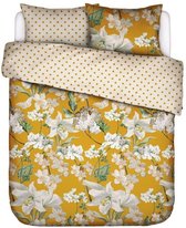 Essenza Home dekbedovertrek Rosalee mustard - extra kussensloop (60x70 cm)