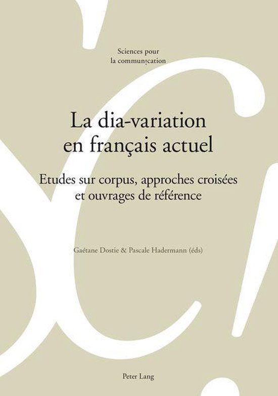 Sciences pour la communication 116 - La dia-variation en fra ... - cover