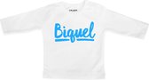 BIQUEL BABY T-SHIRT LANGE MOUW