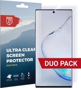 Rosso Screen Protector Ultra Clear Duo Pack Geschikt voor Samsung Galaxy Note 10 Plus | Folie | 2 Stuks