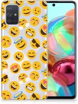 TPU bumper Geschikt voor Samsung Galaxy A71 Emoji