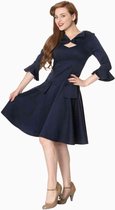 Dancing Days Flare jurk -XL- EVERLASTING Blauw