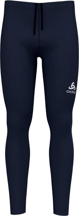 Pantalon Homme Odlo Bl Long Core Light – Microfibre – Poche Clé Zippée – Détails Réfléchissants