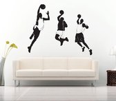 3D Sticker Decoratie 4021 Best Promotion DIY Basketball Wall Art Basketball Players Kids Room Decor Basketbal Pass Player Wall Stickers