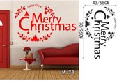 3D Sticker Decoratie DIY Home Decor Sneeuwvlok Klokken en Sneeuwpop Kerstbal Muurstickers Raamdecoratie Verwijderbare raamstickers - M78 / Small