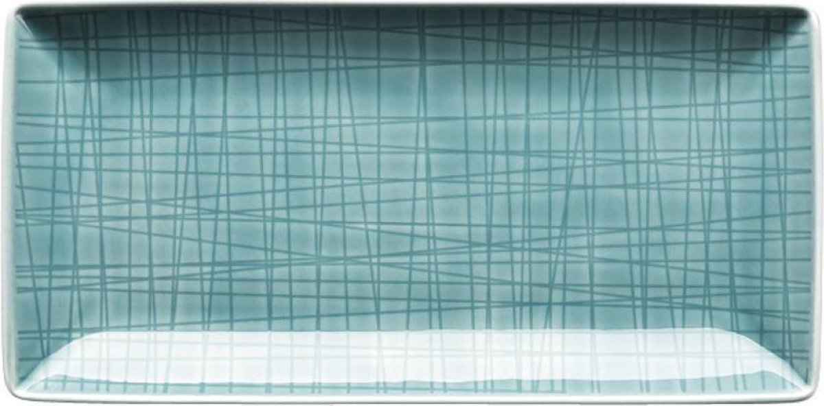 Rosenthal Serveerschaal Mesh Aqua 20 x 10 cm