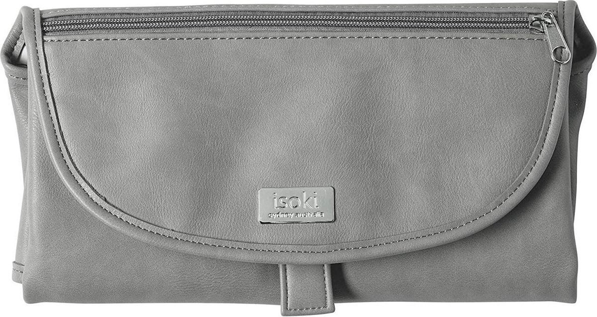 Goedkoopste Isoki Clutch Verschoonmatje 60 X 52 Cm Lichtgrijs