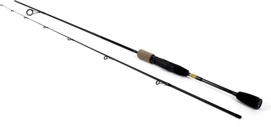 DLT Tabula Rasa Spin - 3-18g - 210cm - 2-Delig - Spinhengel - Roofvishengel - Werphengel - Carbon - Forelhengel - Roofvis - Mat Zwart van DLT — afbeelding 5