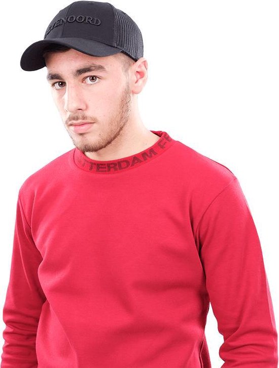 Feyenoord Cap 6 Panel Trucker, zwart | bol