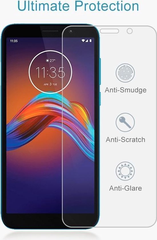 Faites attention au type !! Pour Motorola Moto E6 Play 9H 2.5 D film en verre trempé
