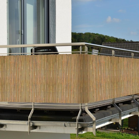 Land van staatsburgerschap leven telex Sol Royal Premium Balkonscherm Bamboe- Privacyscherm voor Balkon Solvision  B89 -... | bol.com