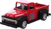 Lg-imports Die-cast Pick-up Modern City 10 Cm Rood