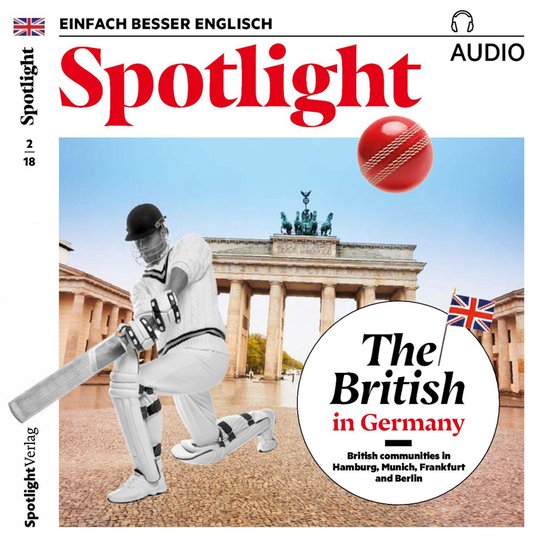 Englisch lernen Audio - Briten in Deutschland - cover
