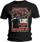 Tshirt Homme Motorhead -S- Lemmy Firepower Noir