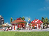 Faller - Kiosk en paddestoelkiosk - modelbouwsets, hobbybouwspeelgoed voor kinderen, modelverf en accessoires