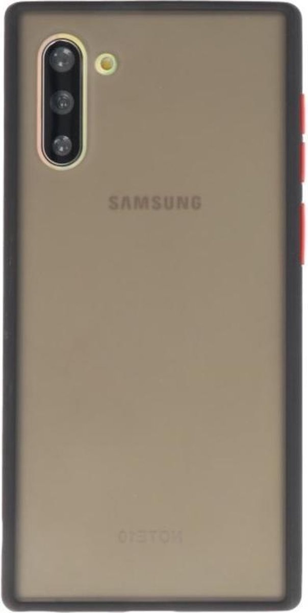 Samsung Galaxy Note 10 Hoesje Hard Case Backcover Telefoonhoesje Zwart