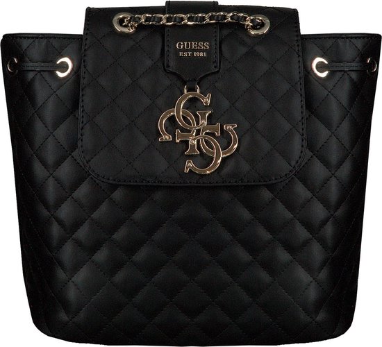 Guess Dames Rugtassen Miriam Backpack Zwart bol