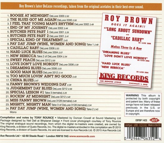Payday Jump - The 1949-51 Sessions - Roy Brown