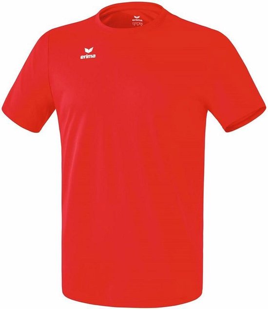 Erima Functioneel Teamsport T-shirt Unisex - Shirts  - rood - 2XL