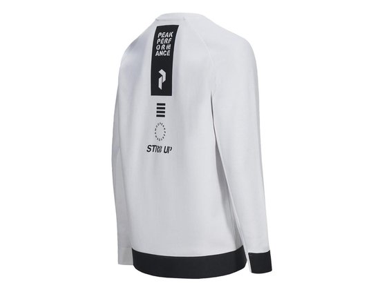 Peak Performance - Tech Crew - Witte Sweater - S - Wit | bol.com