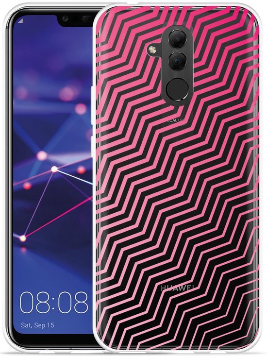 FarmyGadget Cover Personalizzata per Huawei Mate 20 Lite, TPU Nero Morbida, Custodia Personalizzabile con Foto, Immagine, Testo, Loghi