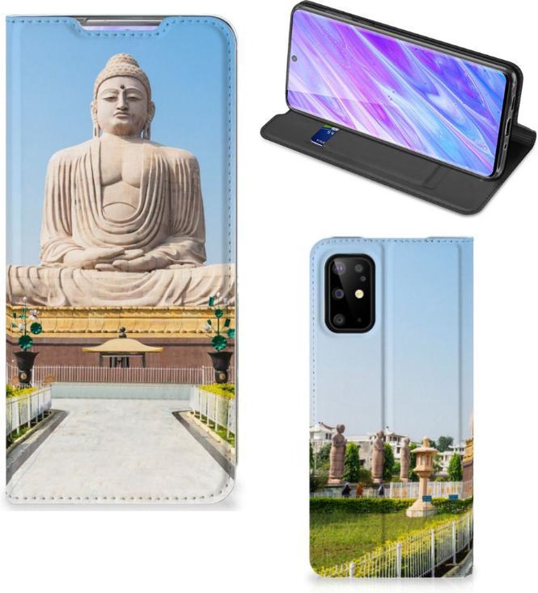 Samsung Galaxy S20 Plus Book Cover Boeddha