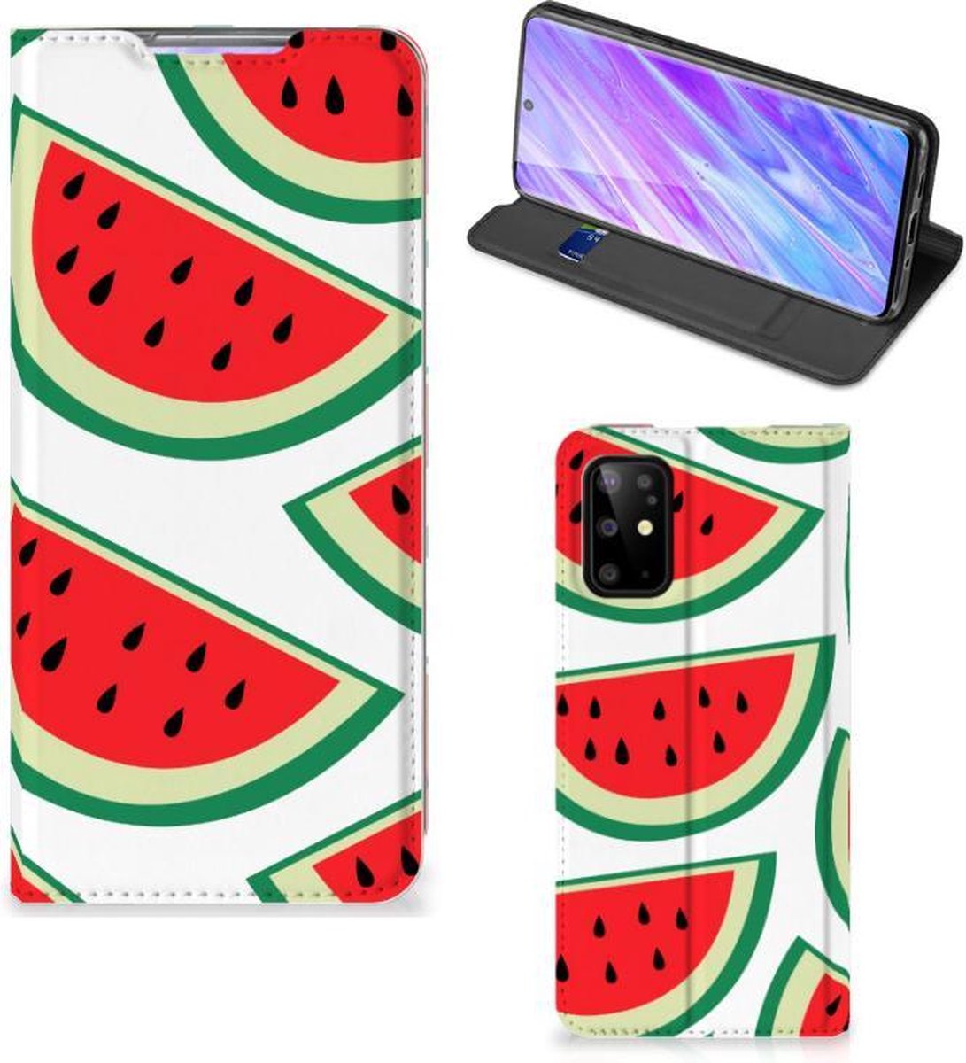 Samsung Galaxy S20 Plus Flip Style Cover Watermelons
