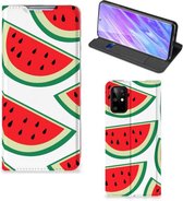 Geschikt voor Samsung Galaxy S20+ Flip Style Cover Watermelons