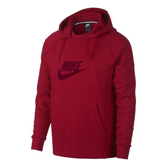 Nike Optic hoodie heren rood