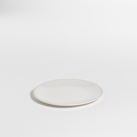 The Table atelier - ontbijtbord - Ø 20 cm - handgemaakt - wit