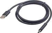 Cable Micro USB Cablexpert CC-USB2-AMCM-1M Black