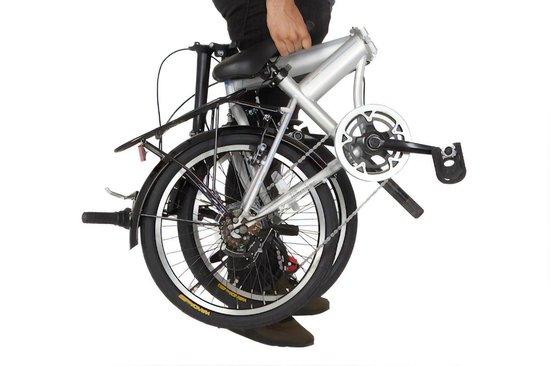 Wheelerz Vouwfiets - Fiets - Unisex - Antraciet - 20 Inch van Wheelerz — afbeelding 5