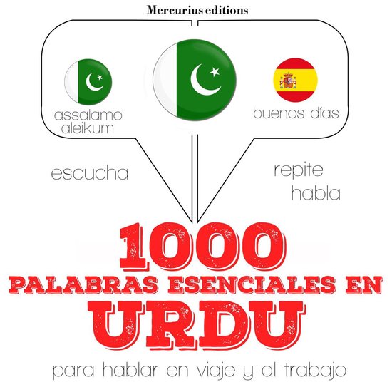 1000 palabras esenciales en Urdu - cover