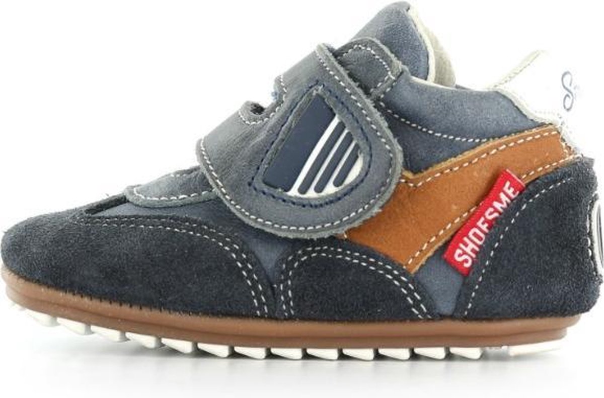Shoesme babyschoentjes Smart marine met klittenband - Schoenen.nl
