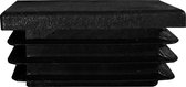 Set van 48 stoelpootdoppen (C15/D25, zwart) [WD1575473234]