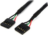 USB-kabel Startech USBINT5PIN IDC Zwart