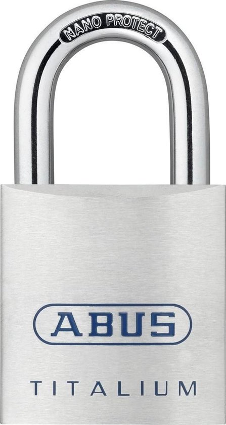 ABUS Hangslot titalium - 50mm - aluminium | bol