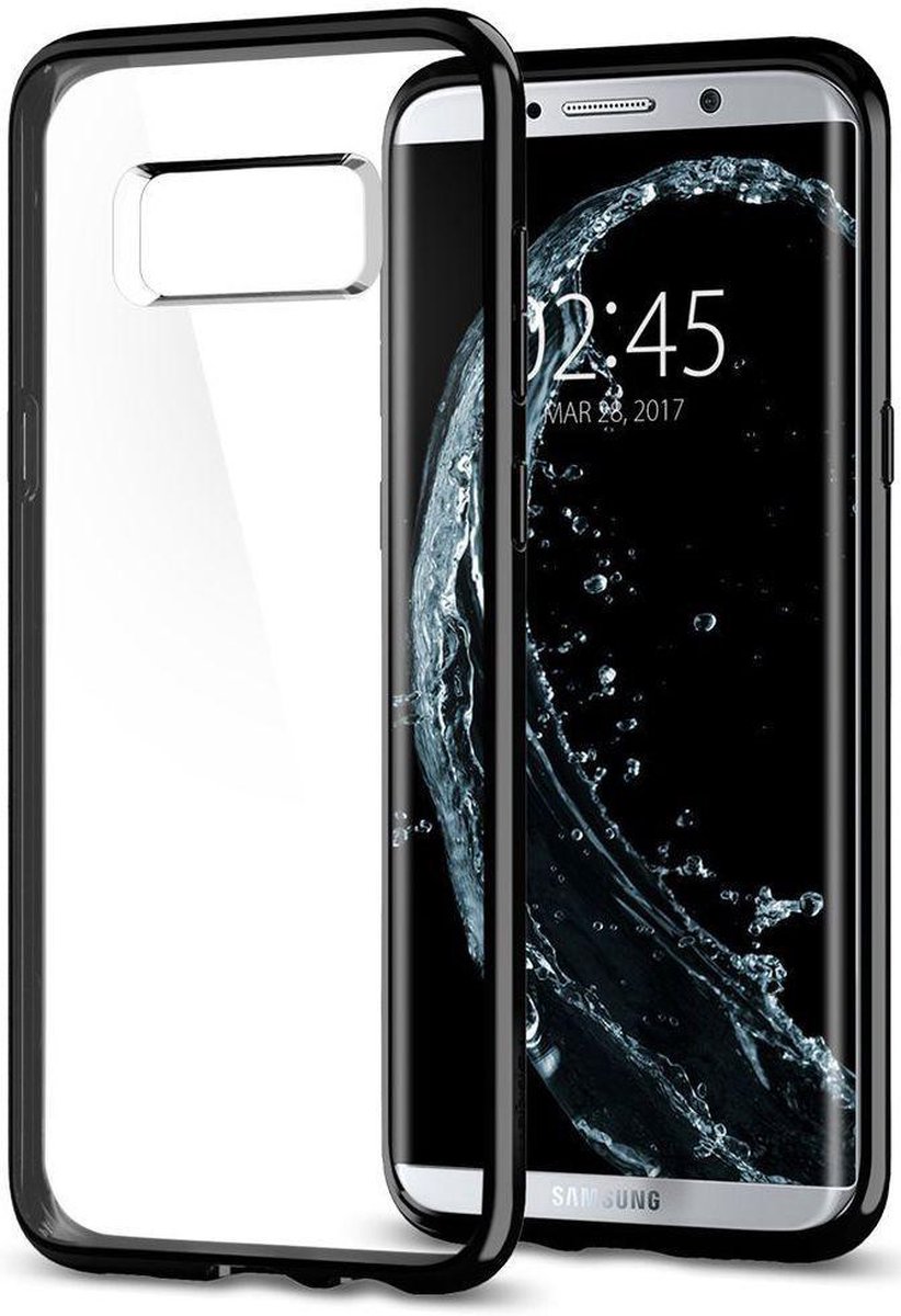 Spigen Ultra Hybrid Hoesje Samsung Galaxy S8 Plus Zwart