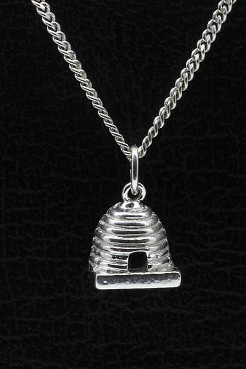 Zilveren Bijenkorf ketting hanger | bol.com