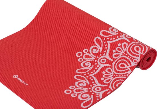 Specifit Yogamat Marrakech Rood - Fitnessmat 170 x 60 cm met