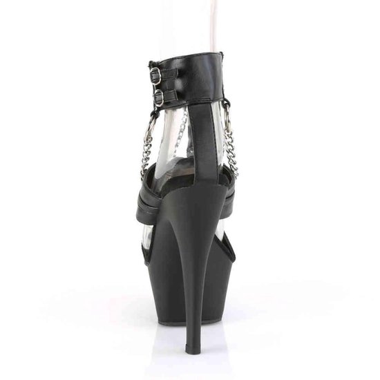 Pleaser Talons hauts -37 Chaussures- KISS261 Noir
