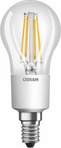 OSRAM 4058075111776 LED-lamp Energielabel A+ (A++ - E) E14 Kogel 5 W = 40 W Neutraalwit (Ø x l) 45 mm x 78 mm Dimbaar 1 stuk(s)