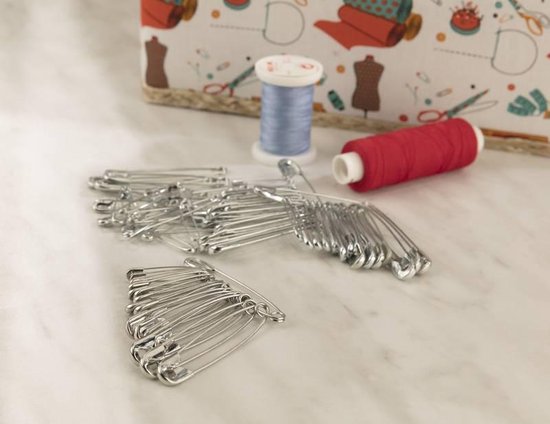 Jinlaili Birnen Pins Golden 100 Stuks Veiligheidsspelden Kalebas Kleine Metalen Pompoen Veiligheidsspeld Pin Met Bewaarbox Pins Voor Breien Vergrendeling Handwerk Markeren