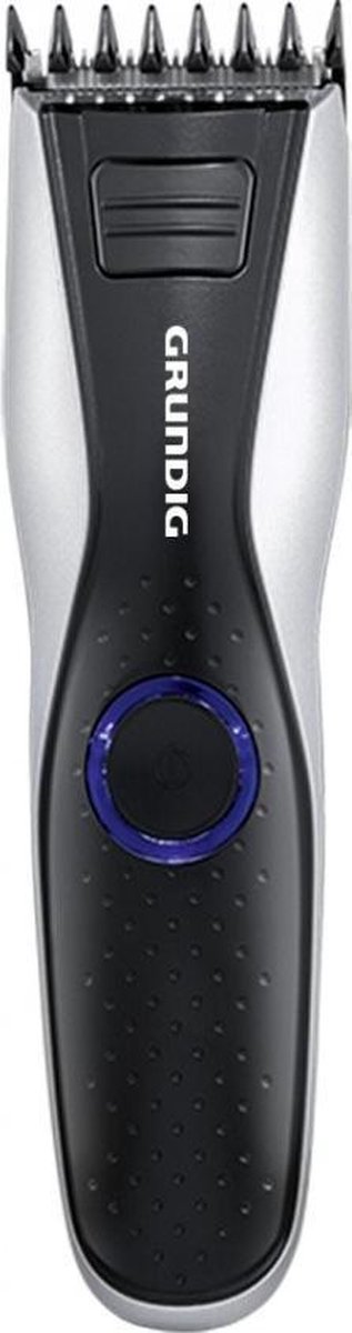 Grundig MC 6840 Baardtrimmer, Tondeuse Afspoelbaar Zwart, Zilver