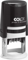 Colop Printer R40/D Rood - Stempels - Datum stempel Nederlands - Stempel afbeelding en tekst