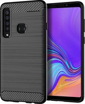 Soft Bruchem TPU Hoesje voor Samsung Galaxy A9 (2018) - Matt Zwart - van Bixb