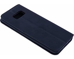 Luxe Zwart Flip Cover met Magneetsluiting Samsung Galaxy S10e - van Bixb