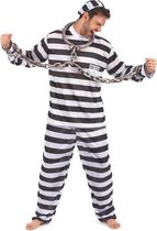 "Gevangenis outfit voor mannen - Verkleedkleding - Large"