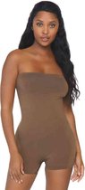 Leg Avenue Strapless jumpsuit -M/L- Seamless Bruin